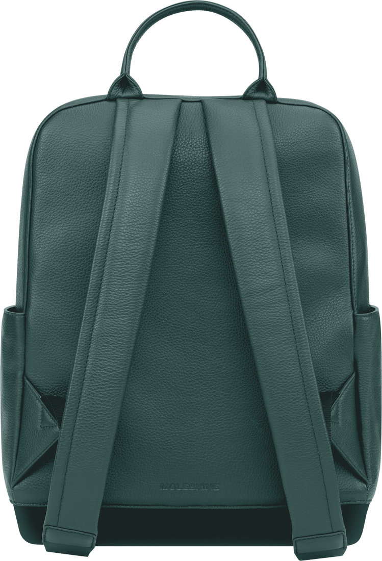 MOLESKINE CLASSIC LTH BACKPACK GREEN