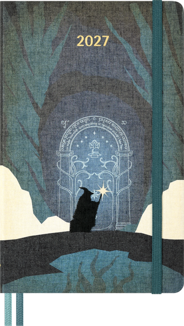 Moleskine Agenda Settimanale 2027 12 Mesi Large Il Signore degli Anelli Gandalf