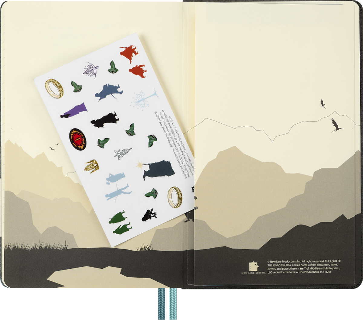 Moleskine Agenda Settimanale 2027 12 Mesi Large Il Signore degli Anelli Gandalf