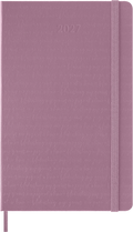Moleskine Agenda Giornaliera 2027 12 Mesi Large Copertina Rigida Majestic Pink