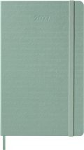 Moleskine Agenda Settimanale 2027 12 Mesi Large Copertina Rigida Sage Green