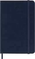 Moleskine Agenda Giornaliera 2027 12 Mesi Pocket Copertina Rigida Sapphire Blue