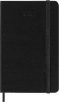 Moleskine Agenda Settimanale Verticale 2027 12 Mesi Pocket Copertina Rigida Black
