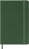 Moleskine Agenda Settimanale 2027 12 Mesi Pocket Copertina Rigida Myrtle Green