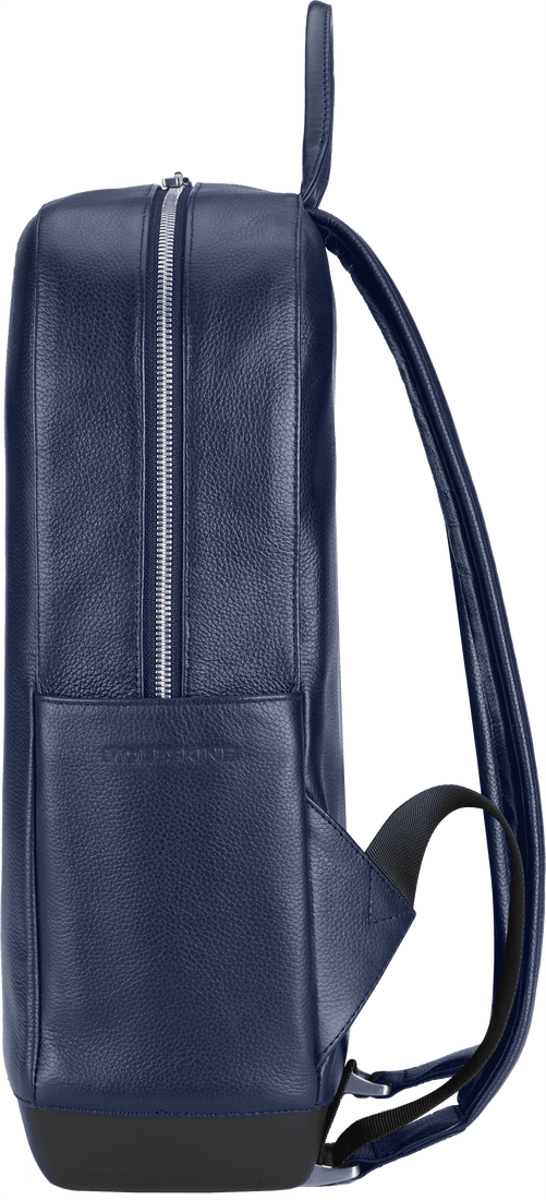 Moleskine Classic Pro Backpack in Pelle – Blu Zaffiro