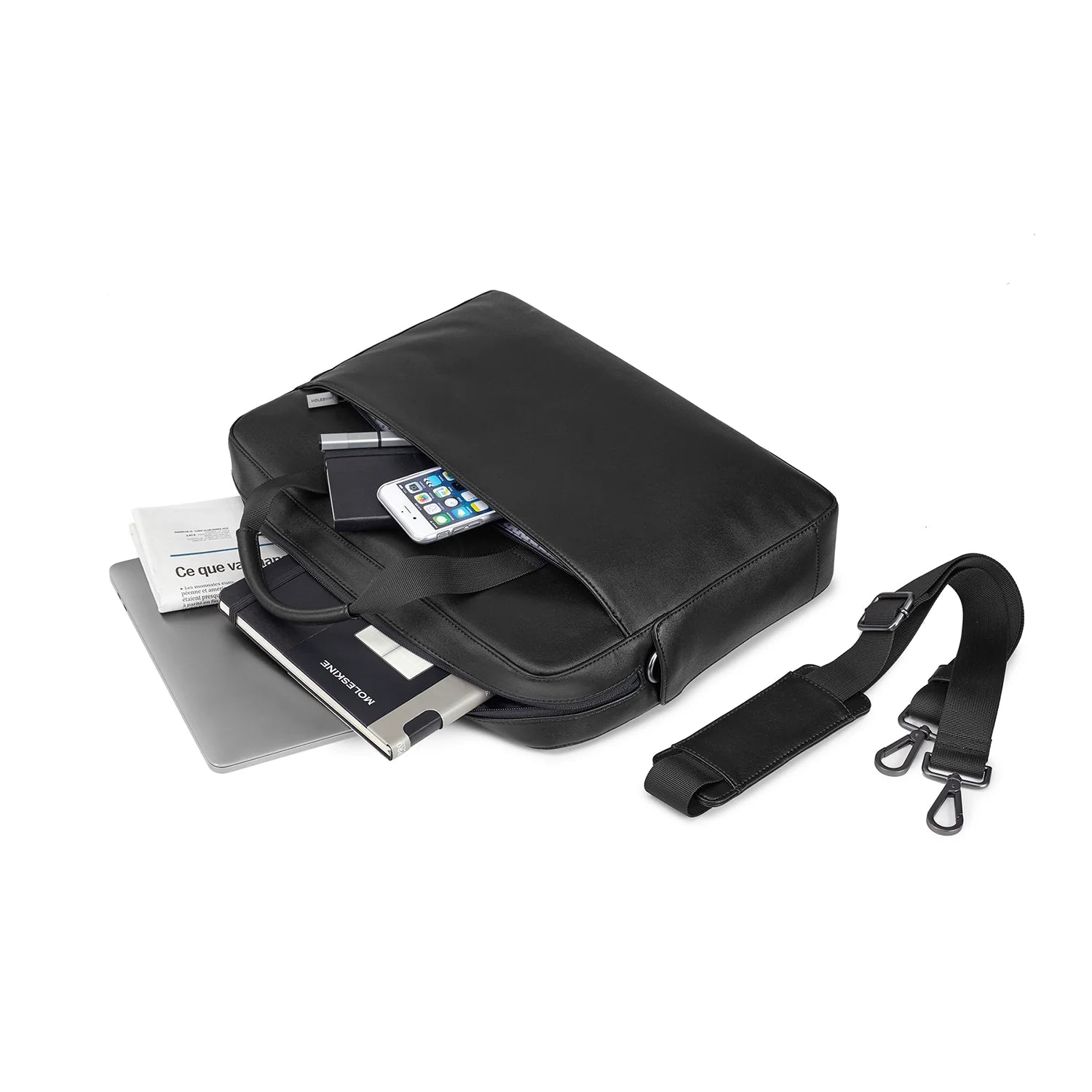 MOLESKINE - CLASSIC SLIM BRIEFCASE BLACK