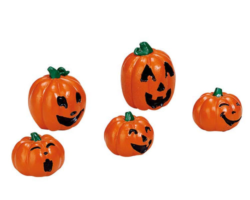 HAPPY PUMPKIN FAMILY, SET OF 5 74239-AA