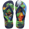 Havaianas KIDS MINECRAFT NAVY BLUE