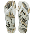 Havaianas TOP ALOHA WHITE/WHITE/GREEN OLIVE