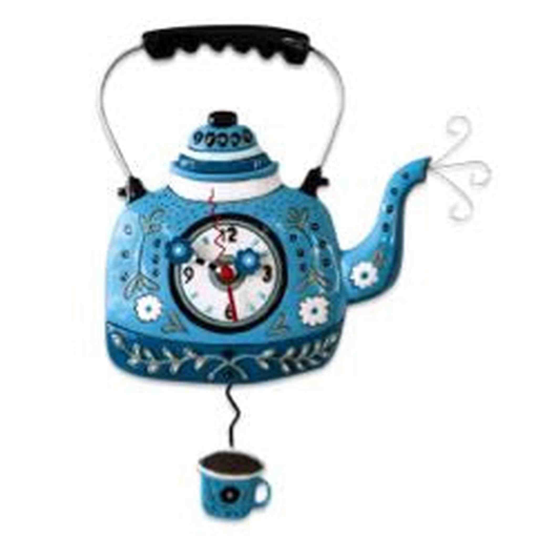 HORLOGE KETTLE BLUE
