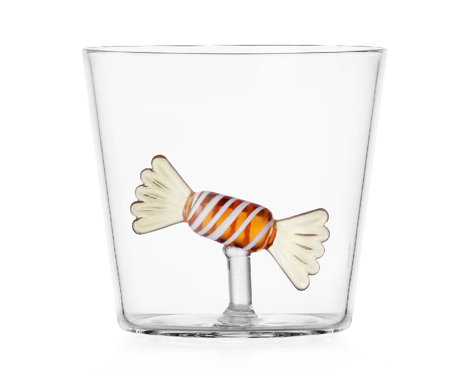 SWEET AND CANDY tumbler caramella gialla