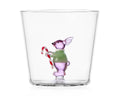 WOODLAND TALES tumbler coniglio rosa con bastoncino di zucchero
