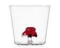 SWEET AND CANDY tumbler macchina rossa