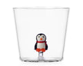 WOODLAND TALES tumbler pinguino con sciarpa rossa