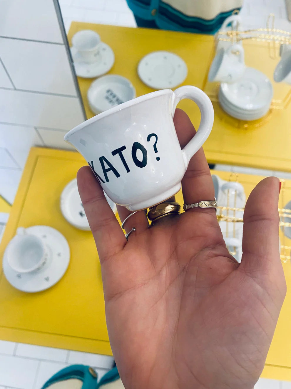 PIATTINI DAVANGUARDIA - TAZZINA DA CAFFE' HAI KAKATO