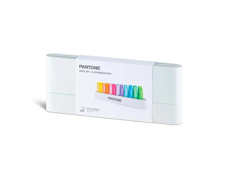 PANTONE Desk Set 12 Evidenziatori