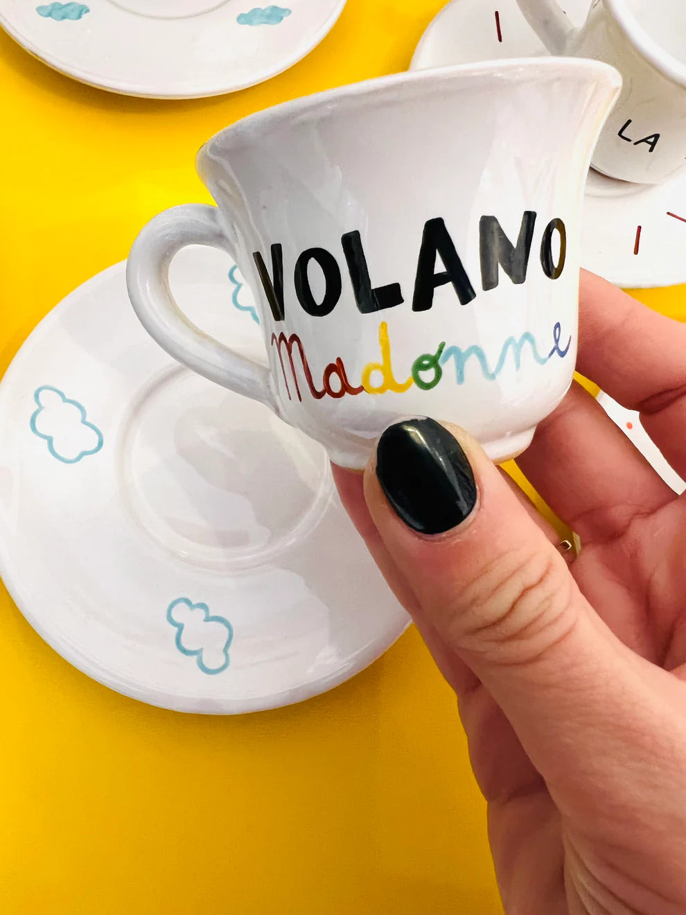 PIATTINI DAVANGUARDIA - TAZZINA DA CAFFE' VOLANO MADONNE