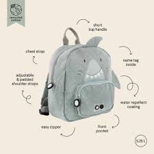 TRIXIE - Backpack Small - Mr. Shark