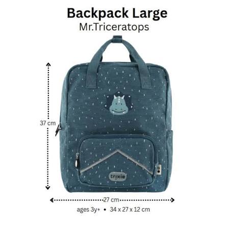 TRIXIE - Backpack Large - Mr. Triceratops
