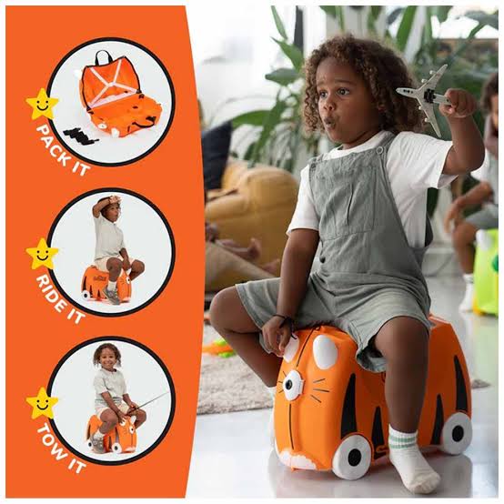 TRUNKY - VALIGETTA TIPU TIGER ARANCIO