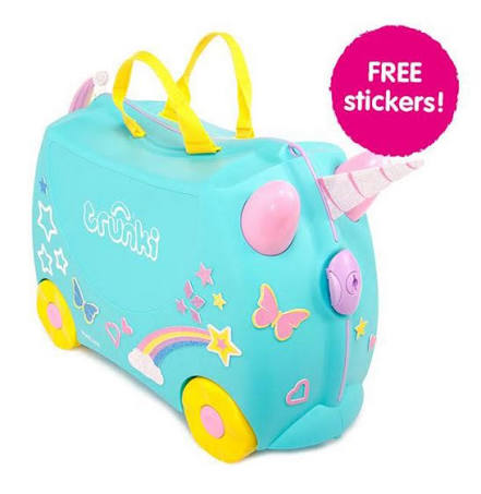TRUNKY - VALIGETTA UNA THE UNICORN VERDINO