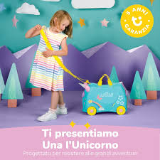 TRUNKY - VALIGETTA UNA THE UNICORN VERDINO