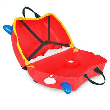 TRUNKY - VALIGETTA RUOTE 360 ROSSO POMPIERE RED