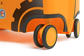 TRUNKY - VALIGETTA RUOTE 360 YELLOW - DOUG DIGGER