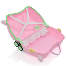 TRUNKY - VALIGETTA RUOTE 360 ROSA UNICORNO PINK CAVALCABILE