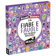 HEADU Scuola Stickers Fiabe e Favole