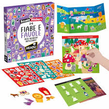 HEADU Scuola Stickers Fiabe e Favole