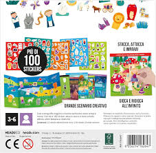 HEADU Scuola Stickers Fiabe e Favole