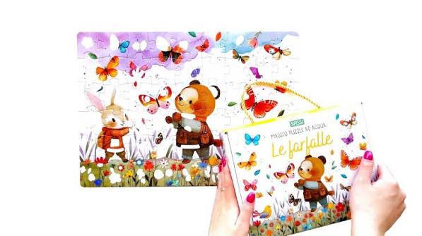 SASSI - PUZZLE MAGIC INK - LE FARFALLE AA.VV.