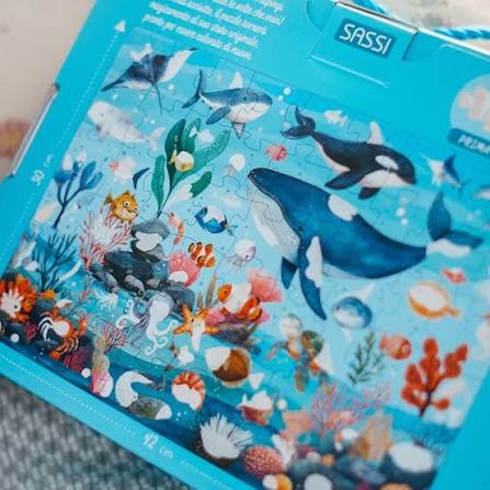 SASSI - PUZZLE MAGIC INK - IL MARE AA.VV