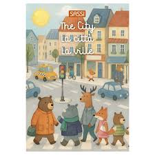 SASSI - PUZZLE GLOW IN THE DARK - THE CITY