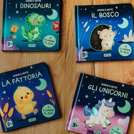BOARD BOOKS - GLOW IN THE DARK - LA
FATTORIA