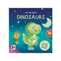 SASSI - Junior Board Book Glow in the Dark - Giorno e Notte. I Dinosauri