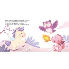 BOARD BOOKS - GLOW IN THE DARK - GLI UNICORNI
