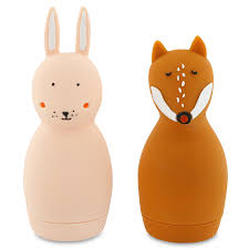 TRIXIE - Bath toy squeezy animals - Mrs. Rabbit & Mr. Fox