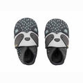 Bobux Soft Sole Rascal Charcoal – Babbucce in pelle taglia L