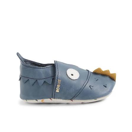 Bobux Soft Sole Gruff Navy – Babbucce in pelle taglia S