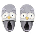 Bobux Soft Sole Hootie Grey Gull – Babbucce in pelle taglia S