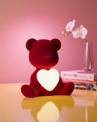QEEBOO - Teddy Love XS Flock Red