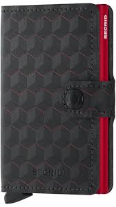 Secrid Miniwallet Optical – Black Red