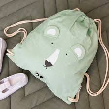 Trixie Drawstring Bag Mr. Polar Bear