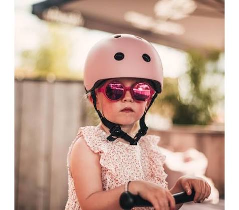SCOOT AND RIDE - Helmet rose - Casco rosa tg. S-M