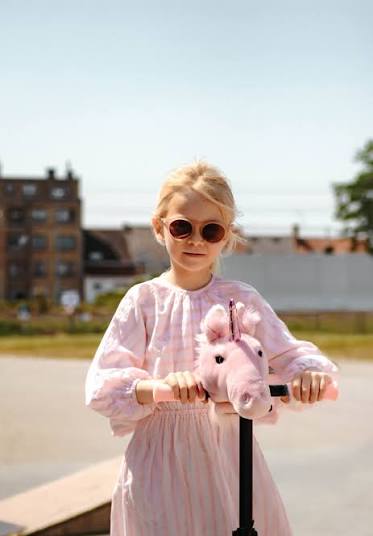 SCOOT AND RIDE - Scooter head pink unicorn
