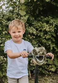 SCOOT AND RIDE - Scooter head T-rex