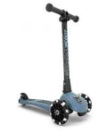 SCOOT AND RIDE - Highwaykick 3 Led - Monopattino Acciaio - Steel
