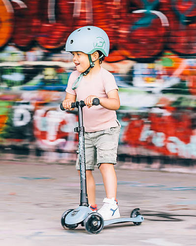 SCOOT AND RIDE - Highwaykick 3 Led - Monopattino Acciaio - Steel